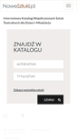 Mobile Screenshot of nowesztuki.pl